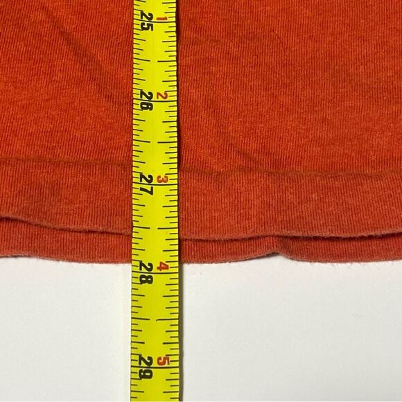 Polo Ralph Lauren Orange Long Sleeve Crewneck Tee Shirt Men's Size XL - Picture 3 of 12